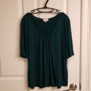 Crisscross front top